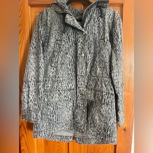 Gap lined gray jacket